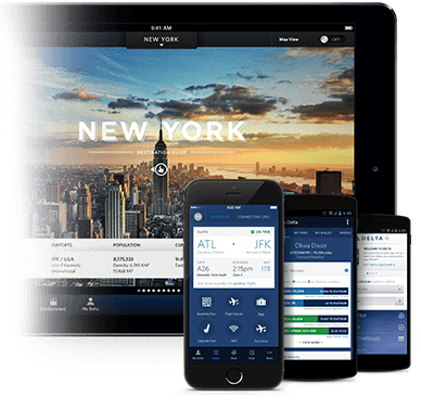 Delta har en gennemtænkt mobil strategi